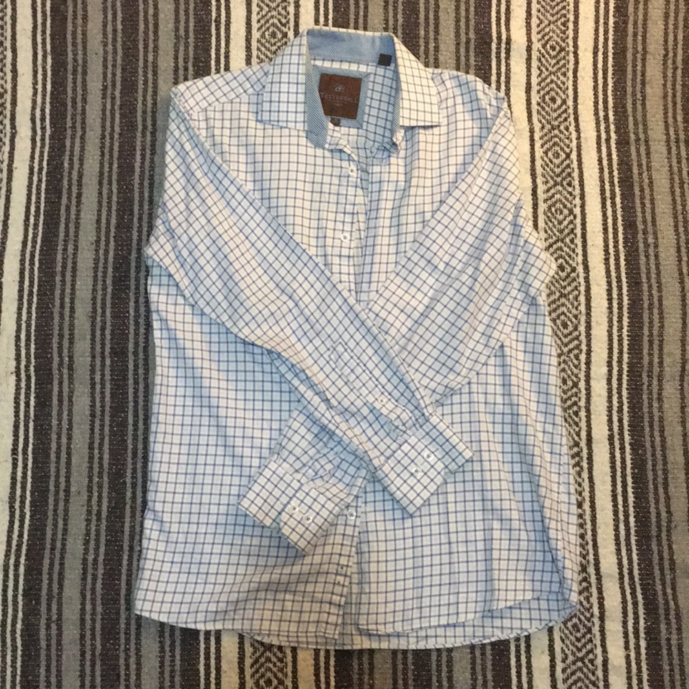 Lon Sleeve Pattern Dress Shirt